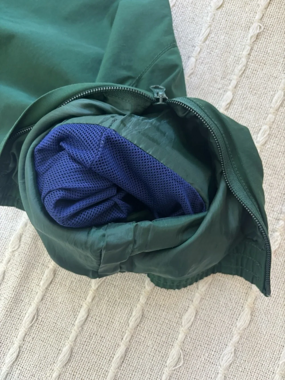Without Walls Trail Pants Mens Size L Green Gorpcore Hiking Outdoor Zip Ankle